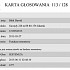 KARTA GŁOSOWANIA